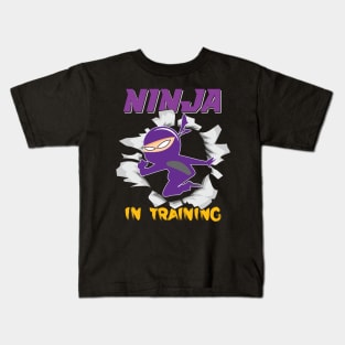 Ninja in Training Karate Gifts for Boys Kids Kids T-Shirt